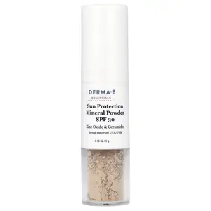DERMA E Essentials, Sun Protection Mineral Powder, SPF 30 , 0.16 oz (5 g)
