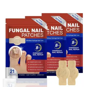Fungal Nail Patches, 21pcs/bag, Easy To Use, Long Lasting, Gentle on Nails, Foot Care Patches, Suitable for All Skin Types, Fungal Nail Patches, Nail Care Solution