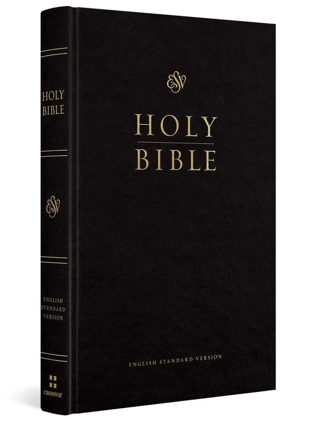 ESV Church Bible - Hardcover, Black, 8-Point Type, Wood-Free Paper English Standard Version Religious Book for Church Visitors, Great Value, Easy-to-Read Typesetting, Line Matching for Outreach