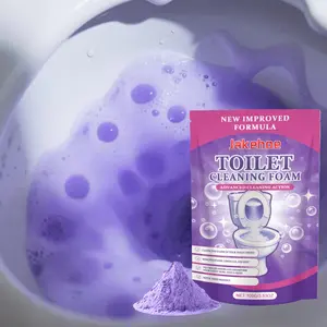 Toilet Cleaning Powder, Toilet Cleaner Foam, Remove Stains, Glazed Surface Care, Rich Foaming Dissolves Stubborn Dirt, Deodorizes