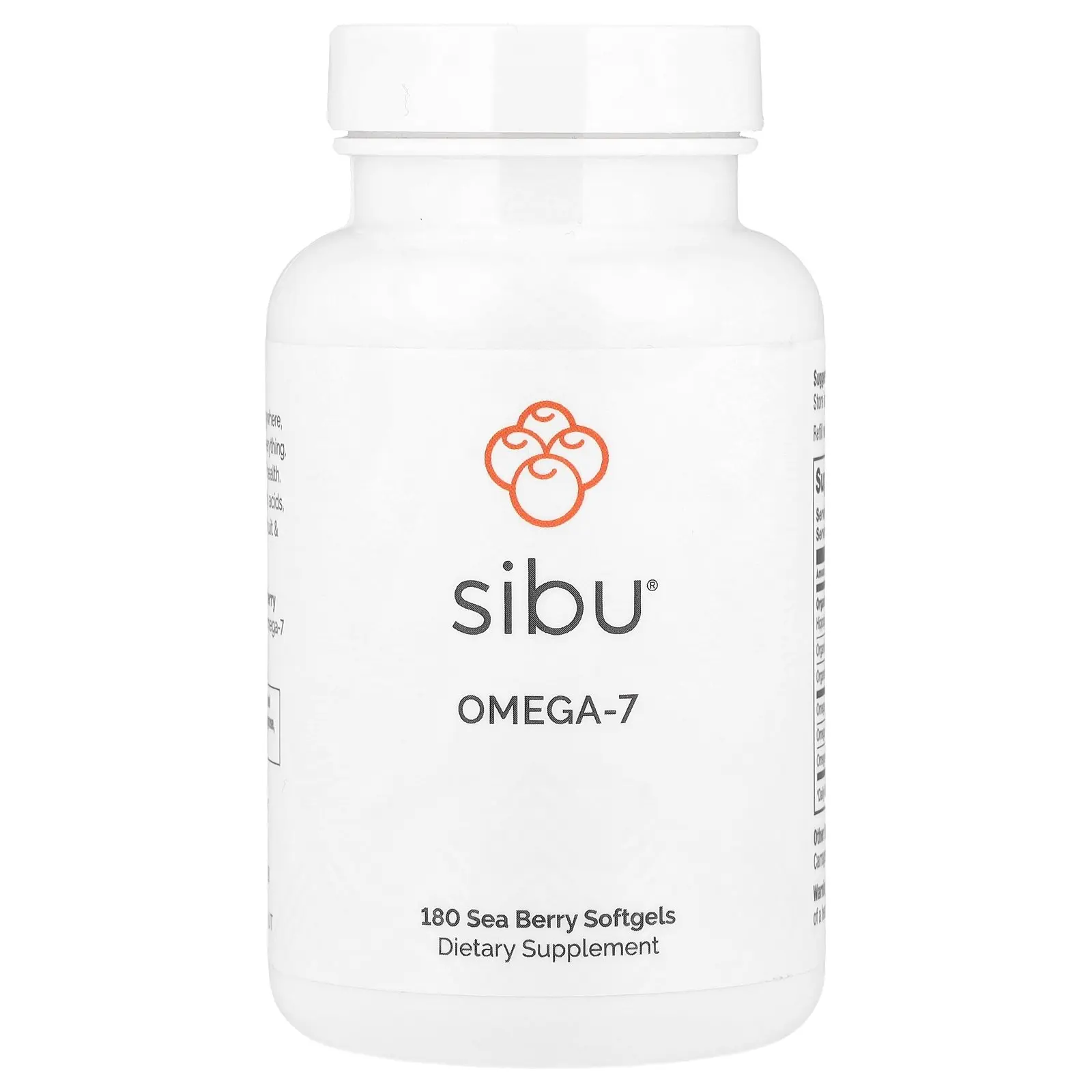 Sibu Beauty Omega-7, 180 Softgels