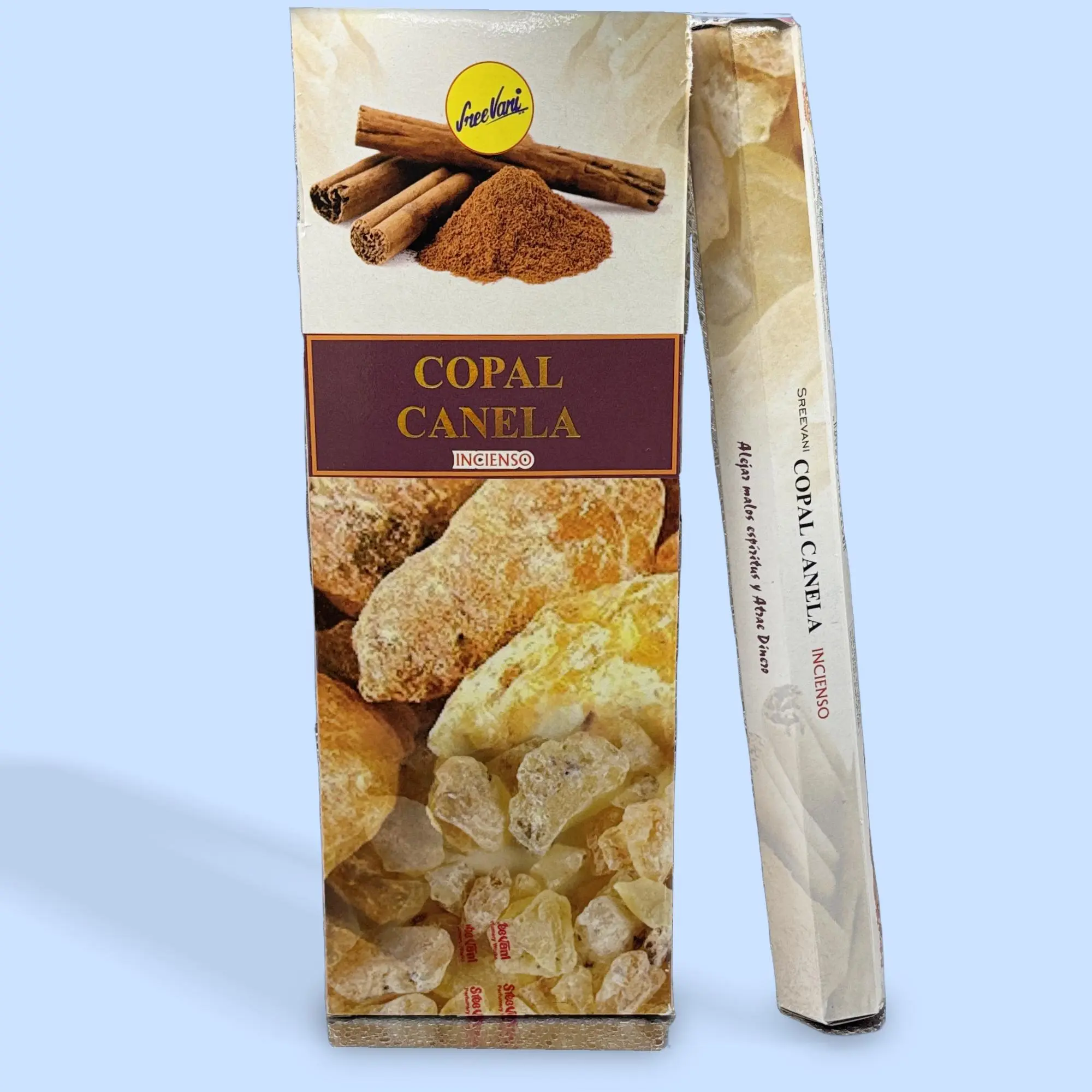 Copal Cinnamon Spiritual Incense, 1 Box of Aromatic Scents Home Fragrance for Relaxation