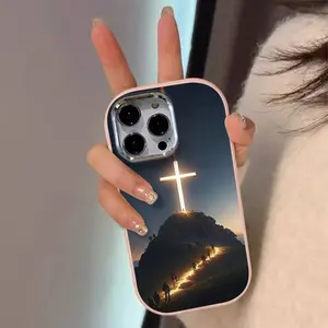 Faith, Cross, Christian, Luxury, Premium, Aesthetic, Shockproof, Protective, iPhone 16 Pro Max, 15 Pro, 14 Pro, iPhone