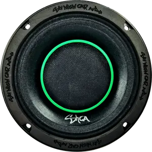 Sky High Car Audio SH-HD6.4E 6.5" 225W RMS Hybrid Midrange Coaxial Speaker 4-Ohm (Single)