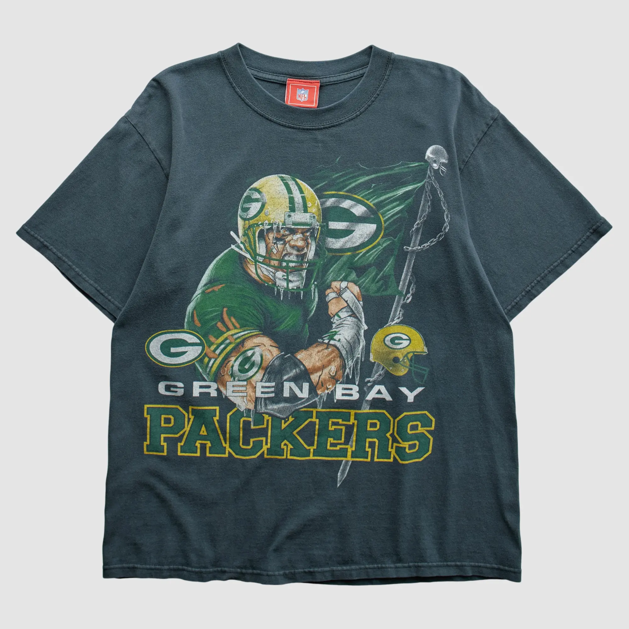 Green Bay Packers 2000s T-Shirt - Black - S