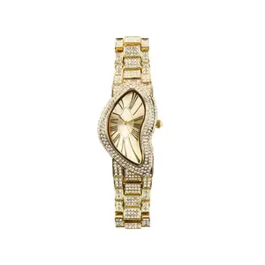 Ziva Gold Crystal Watch