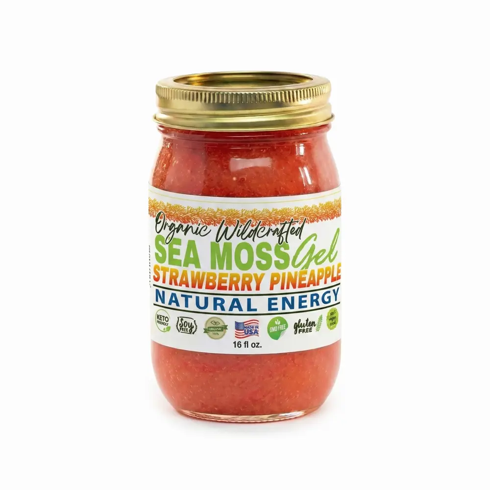 Strawberry Pineapple Sea Moss Gel 16oz