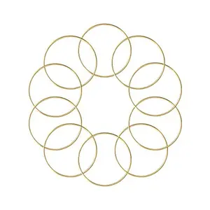 Metal Rings for Crafts Large Metal Hoops Dream Catcher Rings Macrame Rings for Macrame