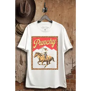 Punchy Cowboy Tee