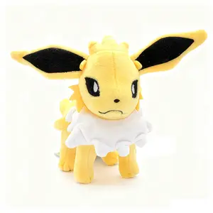 Eevee Evolution Sylveon Flareon Jolteon Umbreon Vaporeon Pikachu Cuddly Stuffed Animal Soft Dolls Kids Baby Gift