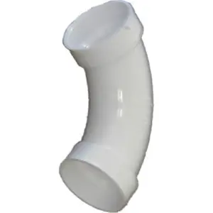 212 MAIN 1.5 in. Schedule 40 Long Sweep Elbow Pipe Fitting, Curved Shape (Genova Products 73815)