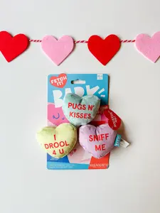 BARK Squeakhearts 3-piece Dog Toy