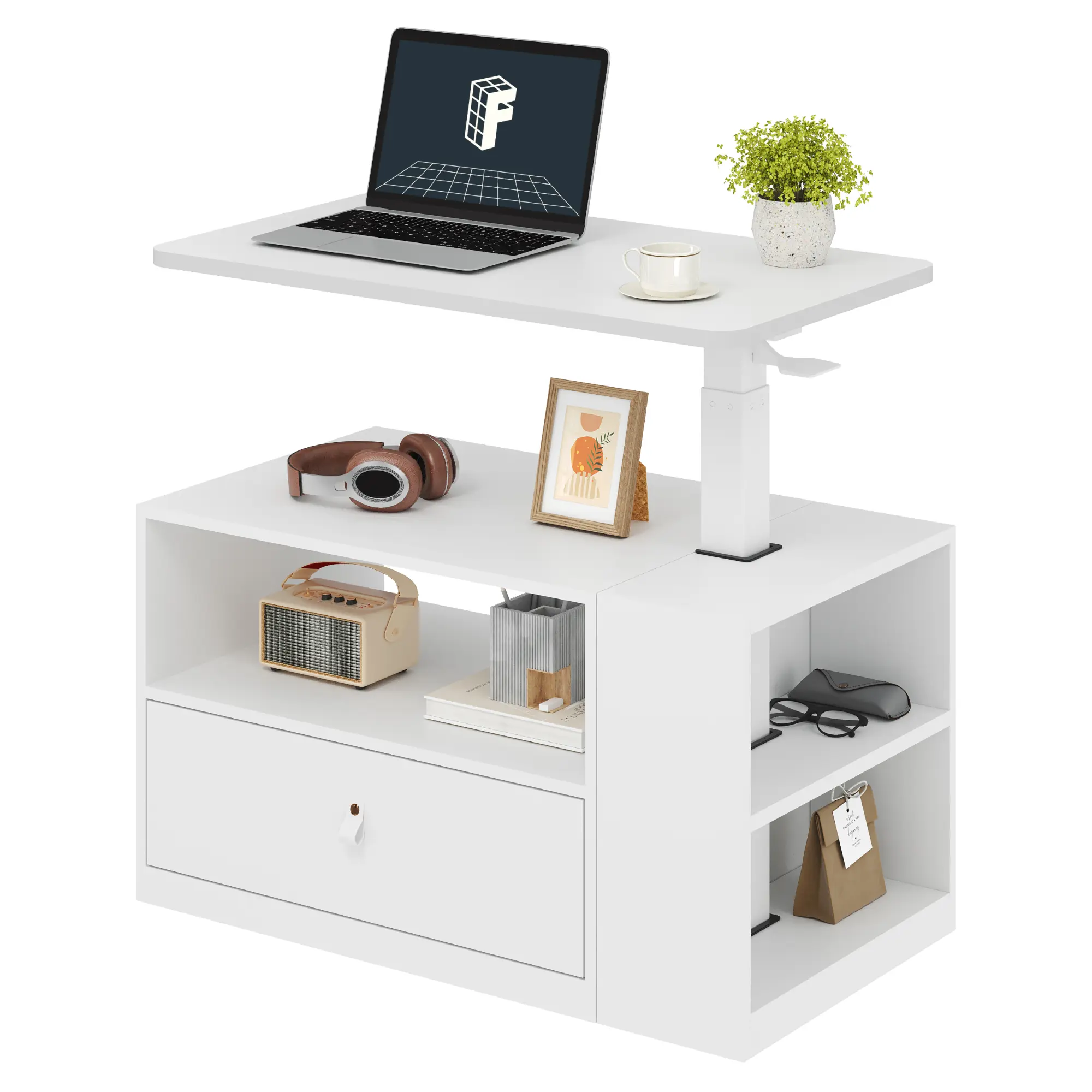 Full Desk Set (White)
