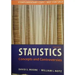 USED-Statistics: Concepts and Controversies by David S Moore (Hardcover)