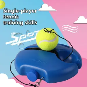 Solo Tennis trainer single base training durable wear high elastic tennis rope adult training supplies