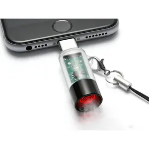 Transparent USB-C Powered Lighter, Windproof Waterproof Portable Camping & Hiking Accessory with 10s Auto Shut Off, Sports & Outdoor Fire Starter, Accessories