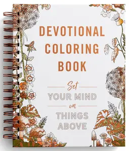 Set Your Mind on Things Above: Devotional Coloring Book