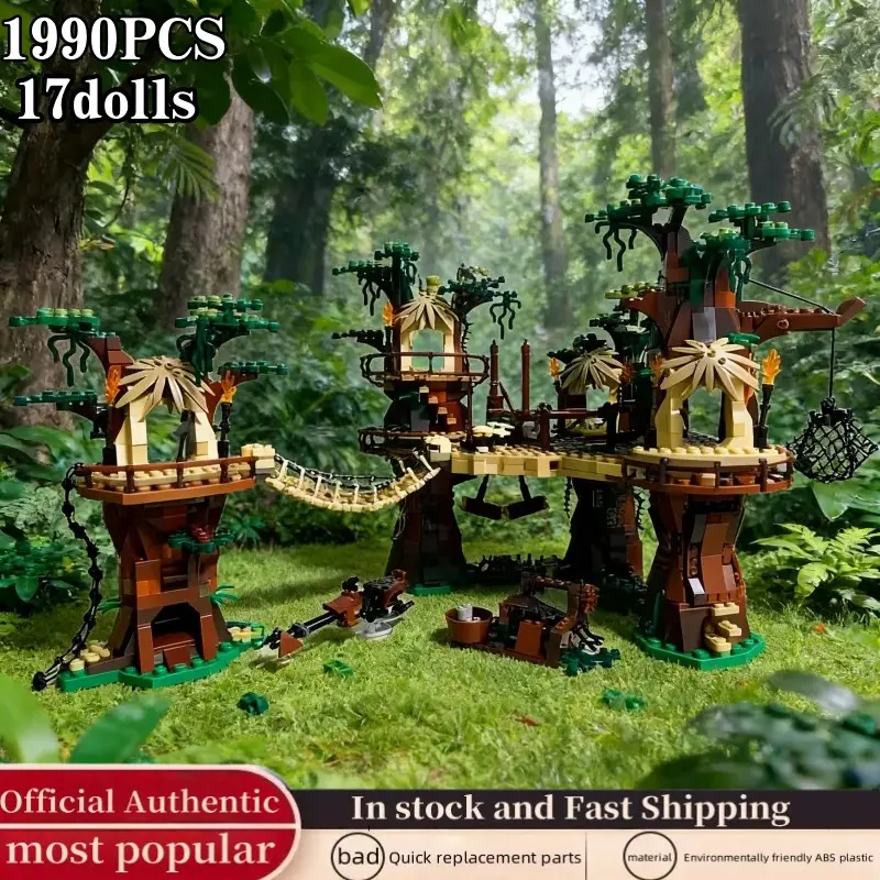 1990 pieces in stock Ivok village street scene model, Building sets, Building blocks model Buildable Blocks Kit compatible with 10236 05047 home decoration desktop ornaments suitable for children creative assembly STEAM toys DIY building block set gifts