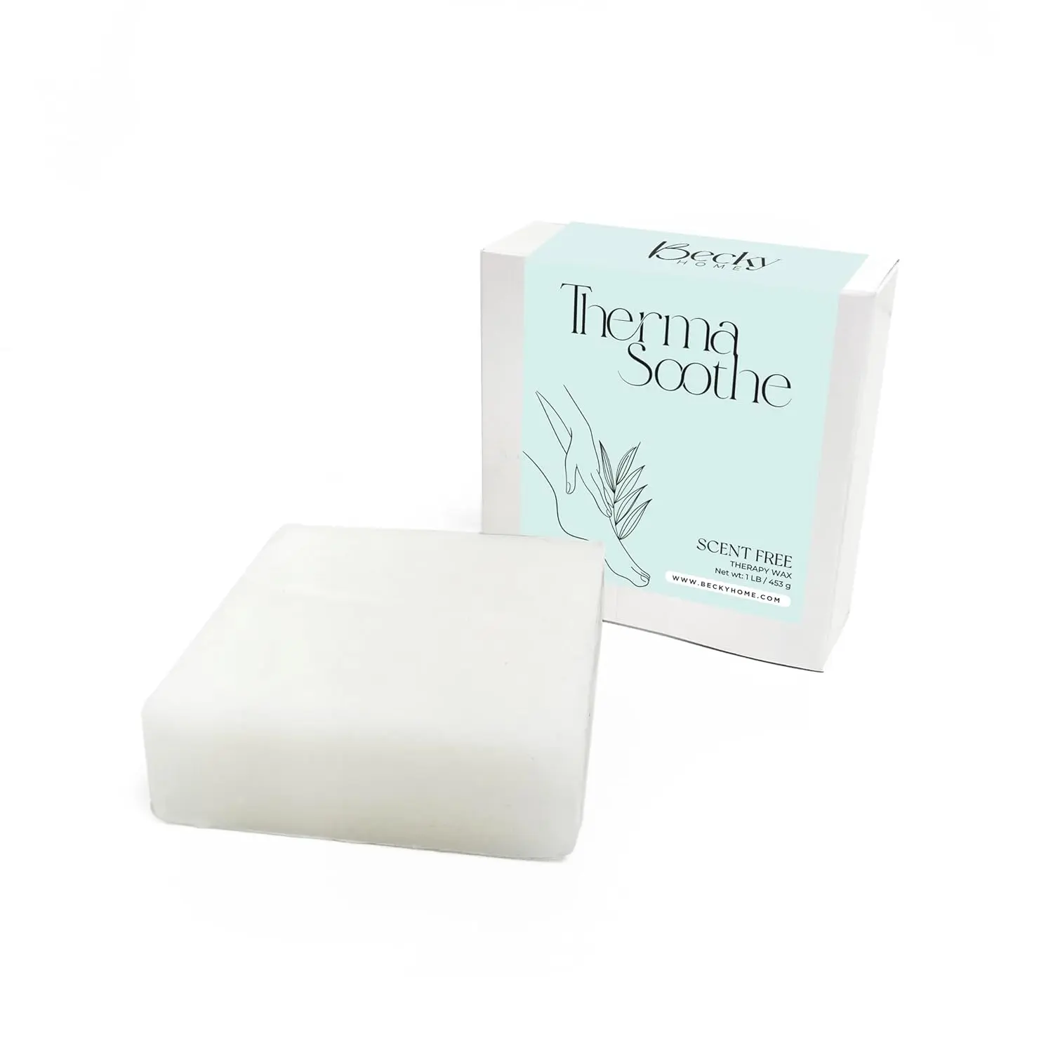 1lb Unscented Paraffin Wax Blocks, Refills for Hand and Feet, Compatible with Any Paraffin Wax Machine for Paraffin Baths