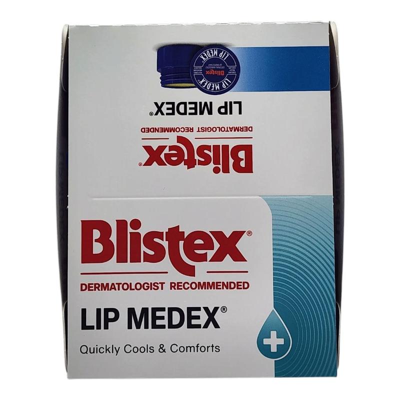 Blistex Lip Medex 0.25-Ounce Pack of 12 Moisturizing with Cooling Action for Sore Lips