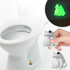 #halloween #spookyseason #halloweendecor boeemi Glow-in-the-Dark Frog Toilet Bolt Covers (2-Pack) | White Fluorescent Green | Funny Bathroom Decor #BathroomGlowUp #TikTokFinds