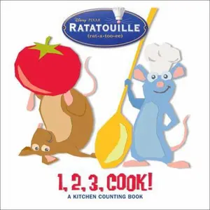 USED-1, 2, 3, Cook (Ratatouille) by RH Disney (COR) Random House Disney (Hardcover)