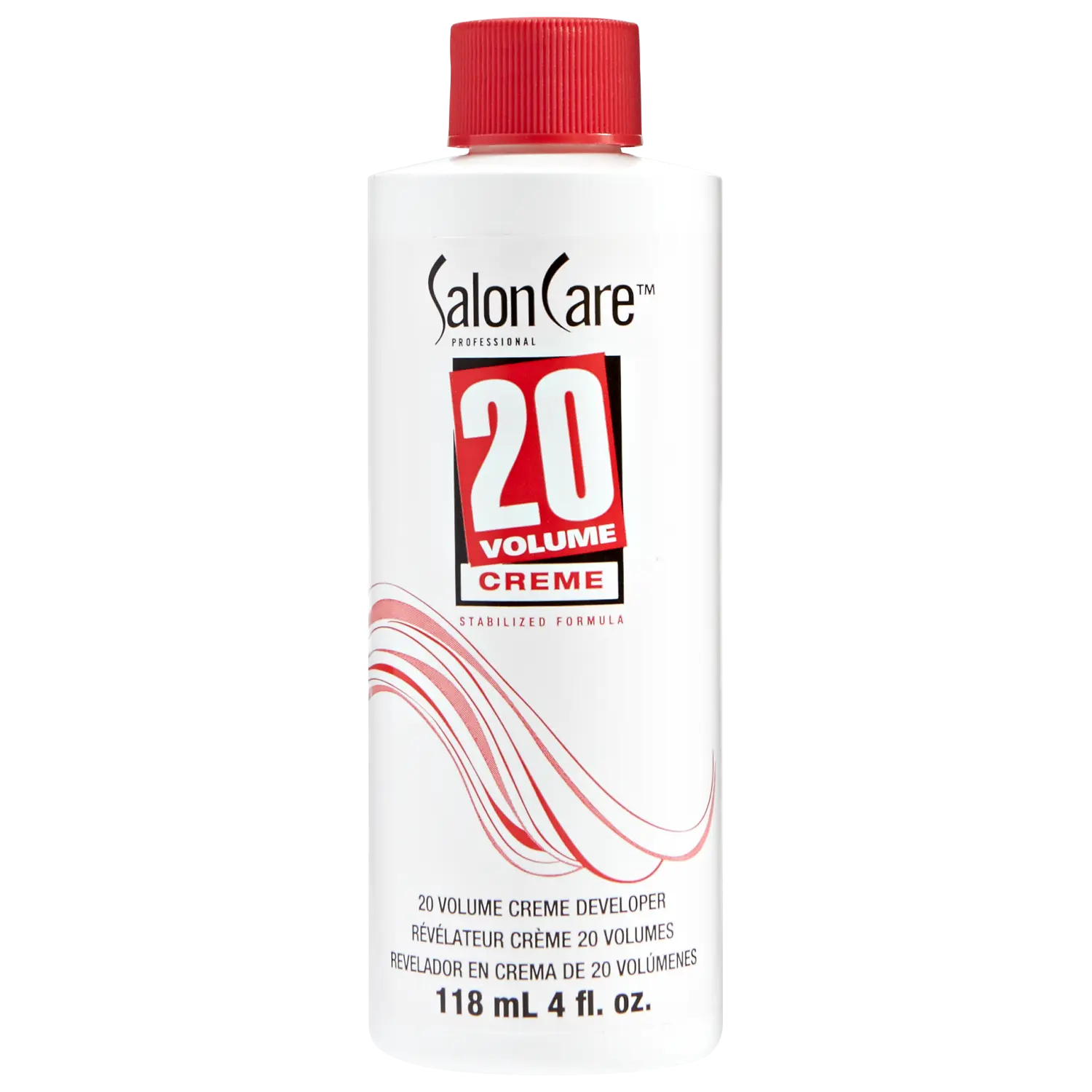Salon Care 20 Volume Creme Developer, Uniform Lift, Easy to Handle Cream Consistency, Stabilized Formula