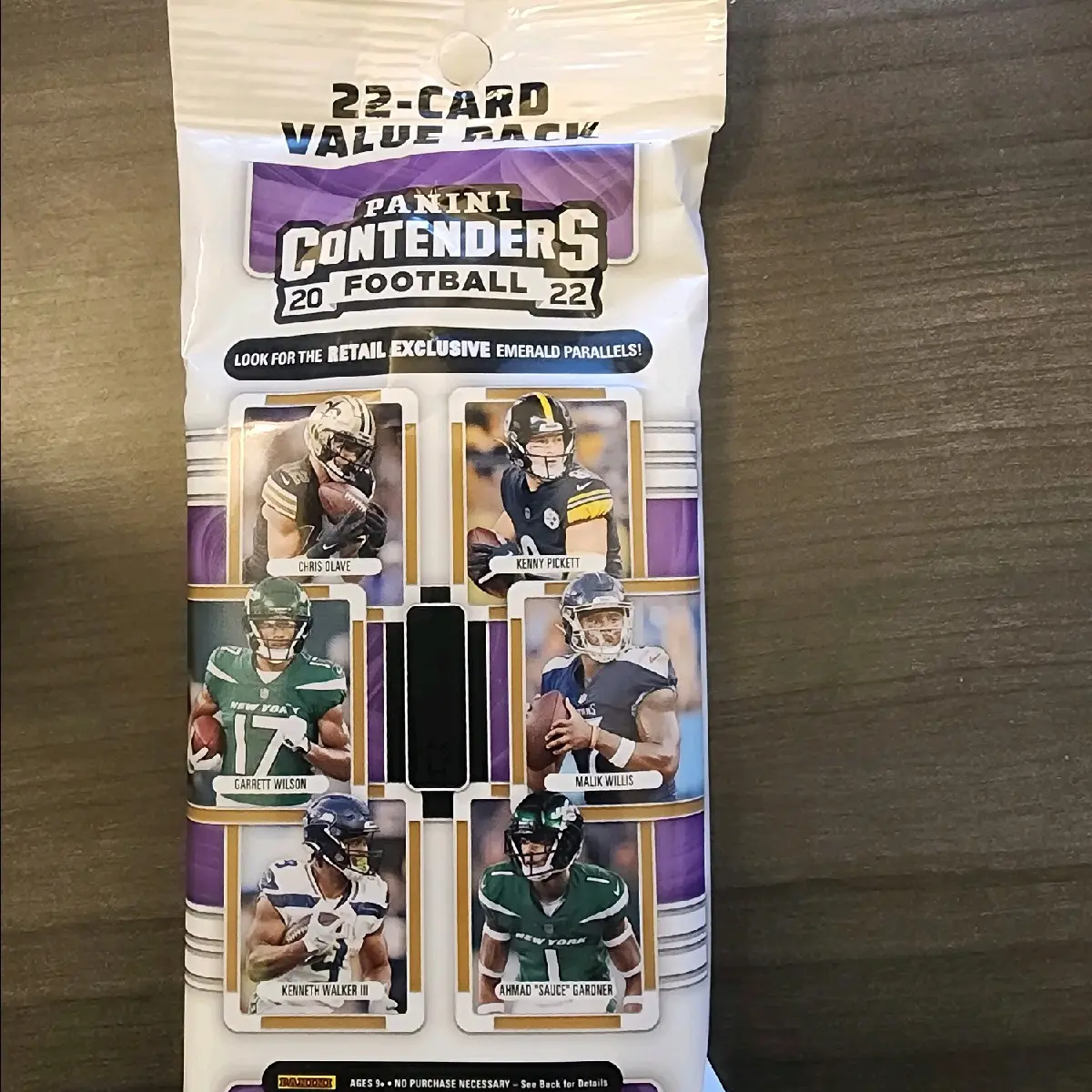 2022 Panini Contenders Football Cards Cello Pack 2022 Panini Contenders Football Cards Cello Pack