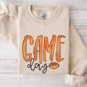 Fall Sweatshirt for Women,Football Thanksgiving Sweatshirt,Fall Clothing Shirt,Fall Crewneck Sweatshirts,Pumpkin Shirt,Thanksgiving Sweater X