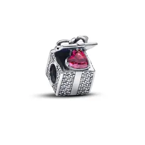 Pandora Moments Sparkling Gift Box Charm 793603C01