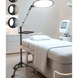 de Esteticista con Altura Ajustable y Temperatura de Color para Arte de Uñas/Tatuaje/Belleza/Maquillaje/Cejas