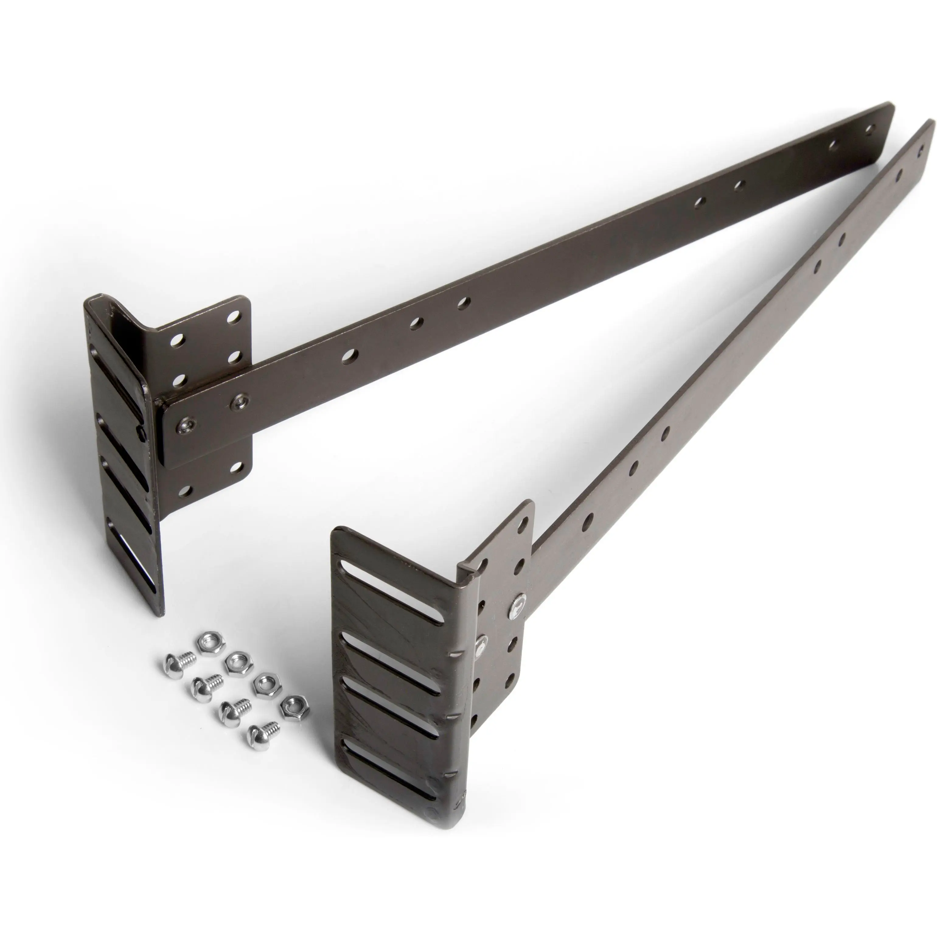 RIZE HOME Footboard Extension Brackets (X7680) - Standard Metal Furniture Hardware Parts, Brackets + Bolts Included for Bedroom Furniture, Attach to Foot of Frame & Craftlock Frame Feet, Add Footboards