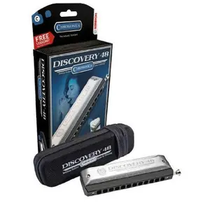 Hohner Discovery 48 Chromatic Harmonica, Key of C (7542BX-C)