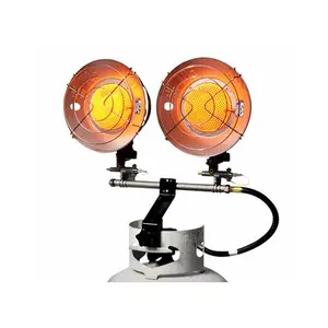 Mr. Heater 30,000 BTU Steel Portable Radiant Outdoor Heating Tank Top Heater, Manual Ignition, Safety Shutoffs - Pack of 4