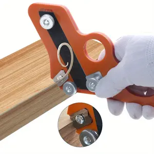 Manual Edge Banding Trimmer, Veneer Edge Cutter Tool, Carpentry Chamfer Plane, Manual Planer Wood Chamfering Fillet Scraper Board Deburring Tool for Woodworking