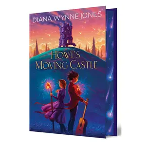 Howl’s Moving Castle Deluxe Limited Edition by Diana Wynne Jones [Hardback Book] Luminous Artwork & Foil Stamping - Hold pure magic in your hands!