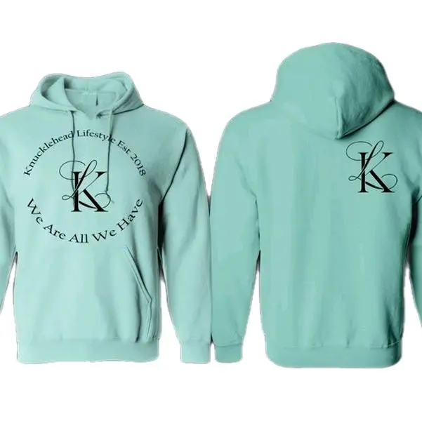 We Are All We Have, 2 sided screen printed Unisex Hoodies For men and woman Cotton Classic Menswear Sweaters Top Pullover Casual