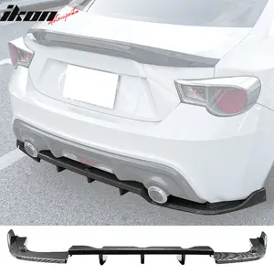 Rear Diffuser for Scion FRS Subaru BRZ 2013-2020 Carbon Fiber Print PP