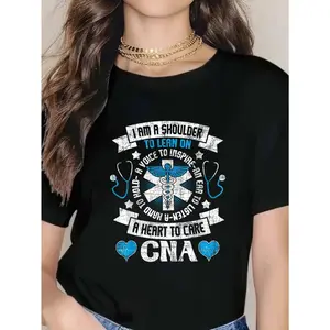 100% Cotton Unisex “I Am a Retired Nurse and Love New Schedule” Retirement T-Shirt – Printed Short-Sleeve Crew Neck Tee