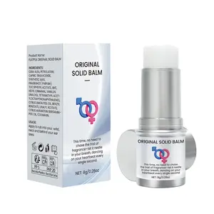 8g Cream Musk Coconut Deodorant Stick, Long-Lasting Freshness, Anti-Perspiration Solid Perfume Bar, Unisex, Portable, Ideal for Business & Sports