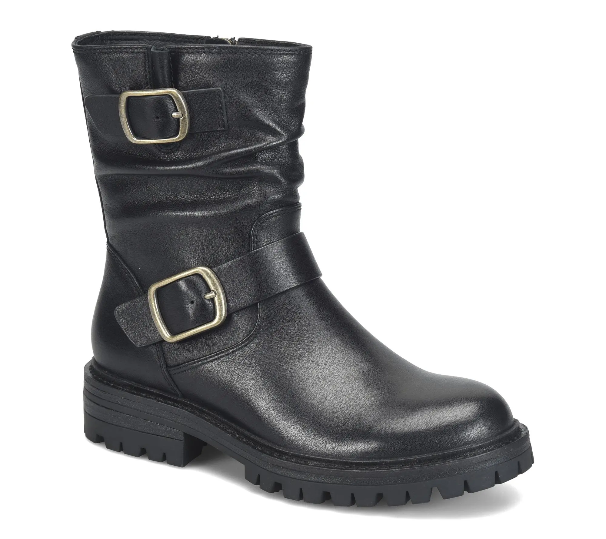 Sofft Leather Moto Boot - Alyssa