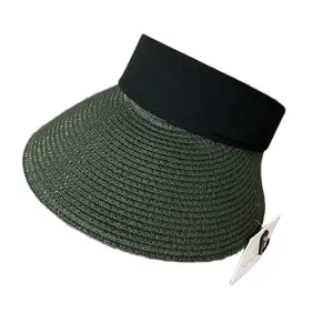 Dark green sun visor