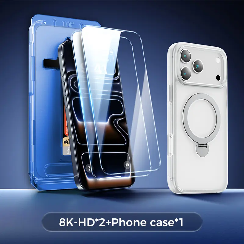 8K-HD+Phone case-White