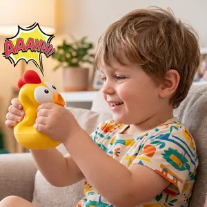 Soft Squeeze Sound Toy with Fun Sound Effects & Interactive Game Mode, Squishy Toy for Kids Gifts