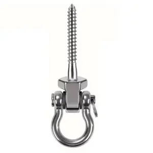 304 Stainless Steel Screw Bracket, 180° Swing Hanger, Yoga Hammock Chair, Sandbag Accessories, Swing Combo Set