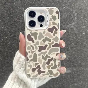 Vintage Sitka Camo Shockproof Smartphone Cellphone Case, MagSafe-Compatible Protector Cover for iPhone 17/16/15/14/13/12/11, Mobile Phone Accessories for Personal or Gifting Use, Casing, Protection summerwins
