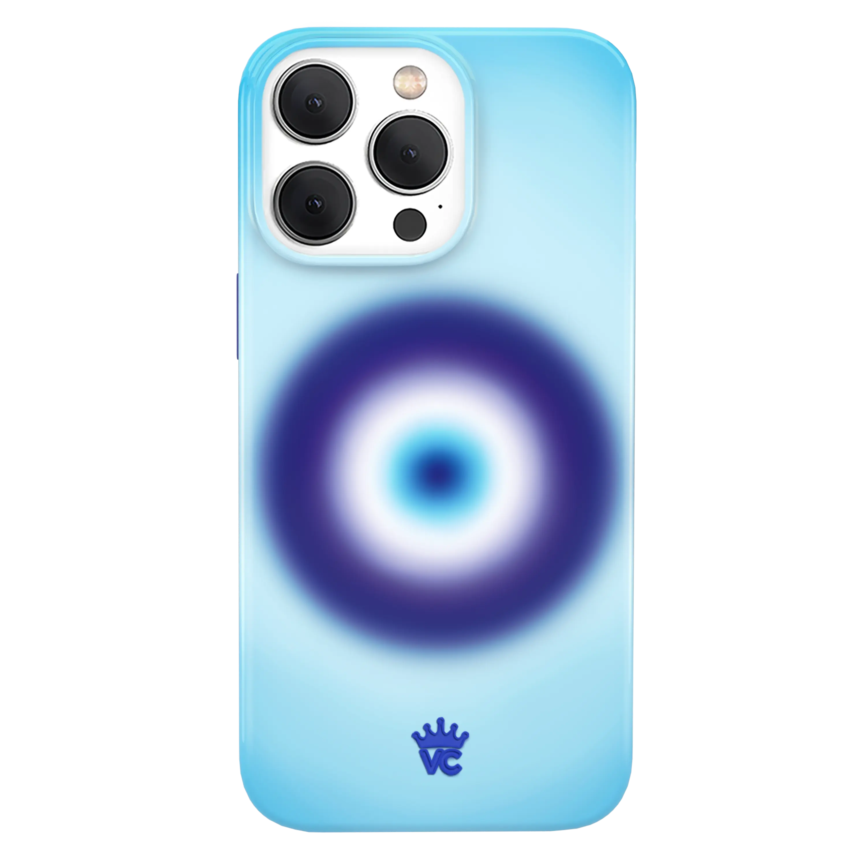 Velvet Caviar Evil Eye Aura iPhone Casing – Stylish Smartphone/Cellphone Case for Handheld Devices, Featuring Mystical Evil Eye Design and Shockproof Protection, Cover