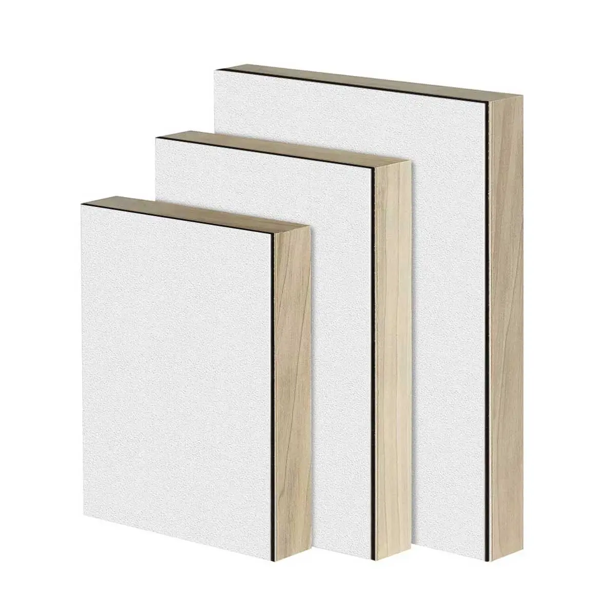 Trekell Gesso Primed Hardboard Panel - 1 5/8" Gallery Profile - Ideal for Oil & Acrylic Painting