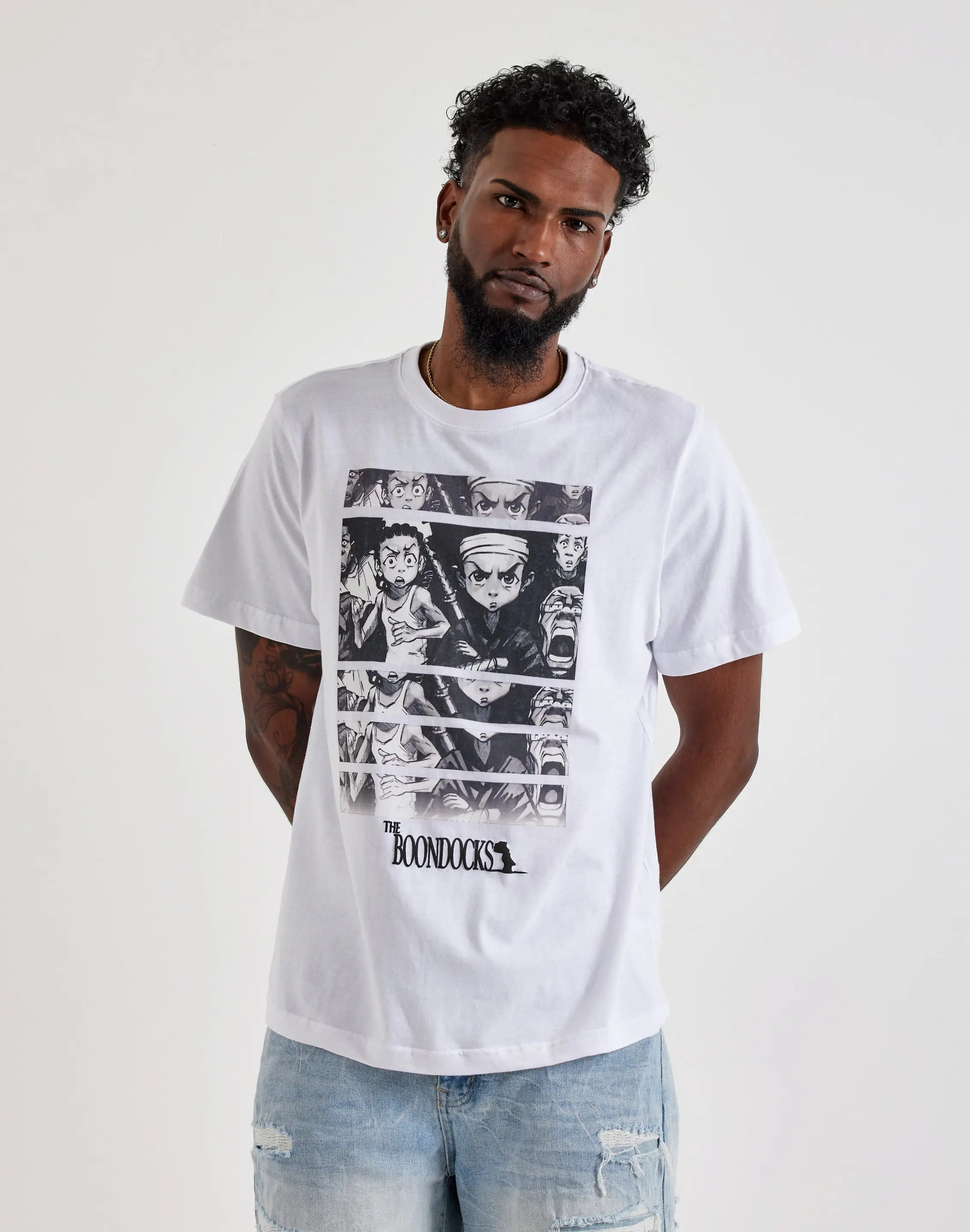 Mens Virtual Threads Boondocks Samurai Tee