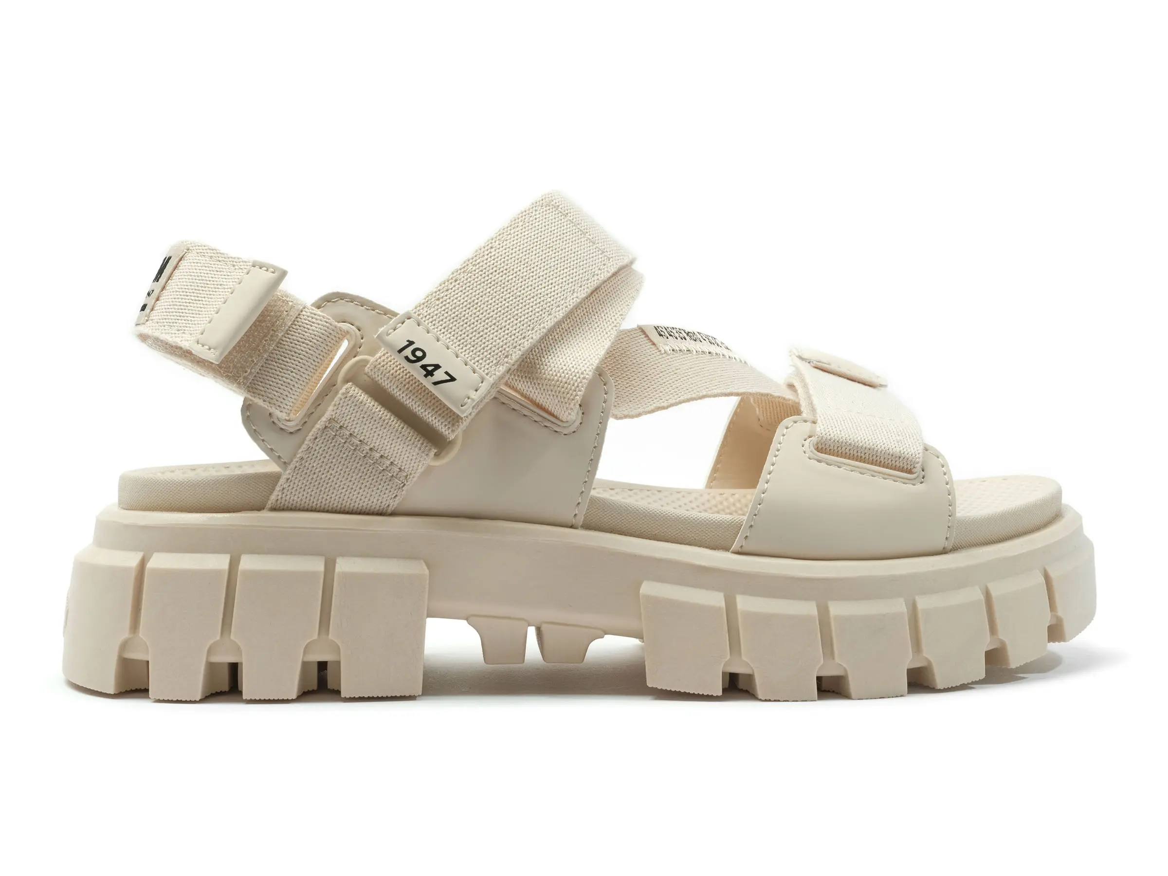 Revolt Sandal Mono for Women - Sand, Platform Summer Footwear